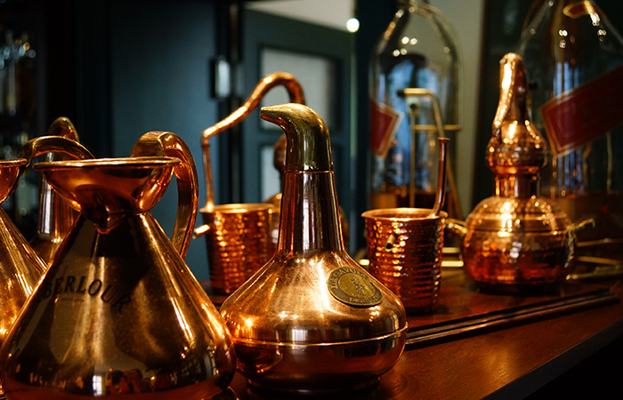 Whisky-Destillation