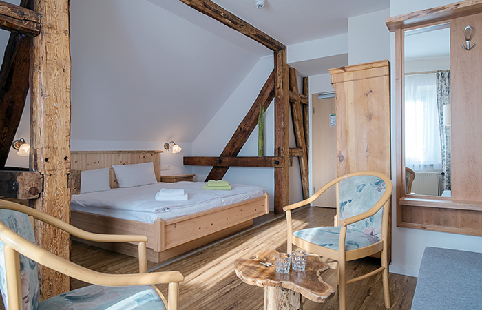 rustikales Doppelzimmer